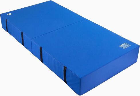 We Sell Mats Bifolding Gymnastics Crash Landing Mat Pad, Safety for Tumbling, Back Handspring Training and Cheerleading in Kuwait