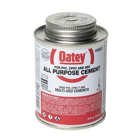Oatey, 8-Ounce, Milky-Clear 30821 Cement in Saudi Arabia