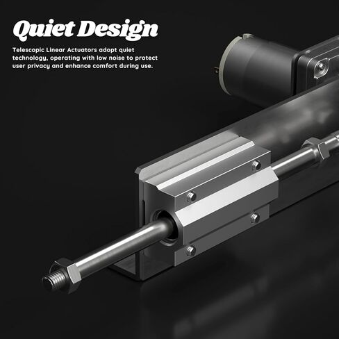 DIY Reciprocating Linear Actuator, Adjustable Telescopic Motor with Speed Controller, 24V Reciprocating Motor, 120RPM Adjustable Stroke and Speed, 5-25kg Thrust, 2cm-8cm Stroke in Kuwait