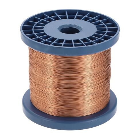 MECCANIXITY 22 AWG سلك مغناطيسي، 22 سلك نحاسي مطلي بالمينا 48 أونصة ملف مغناطيسي للمحول، محرك، كهربائي، درجة F 311 فهرنهايت (155 درجة مئوية) in Saudi Arabia