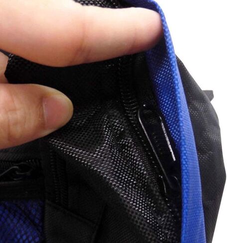 حقيبة سرج الدراجة من جست إي جوي، سلال مقاومة للماء للدراجات، سلة الدراجة الجبلية ذات المقعد الخلفي رف أمتعة مزدوج مع مقبض خطافي قابل للتعديل وزخرفة عاكسة وجيوب كبيرة in Kuwait