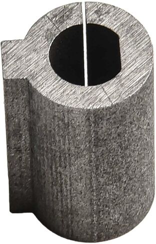 RV030 Shaft Sleeve Adapter for Worm Gear Reducer Coupling with 23 Stepper Motor, 6.35mm or 8mm Inner Diameter, 11mm Outer Diameter Stainless Steel Sleeve for D-Type Shaft Connection(6.35MM) in Kuwait