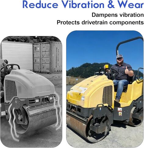 Flexible Coupler Sleeve 5000178336 for Wacker Neuson Rollers – Compatible with RD880, RD11, RD12‑90, RD16‑100 – Durable Rubber Coupling Replacement in Kuwait