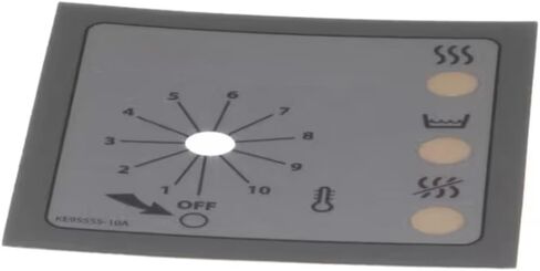 Fits Cleveland KE95555-10A Label/Overlay, Operating, KGL25/T for KGL, KGL-100, KGL-40 in Saudi Arabia