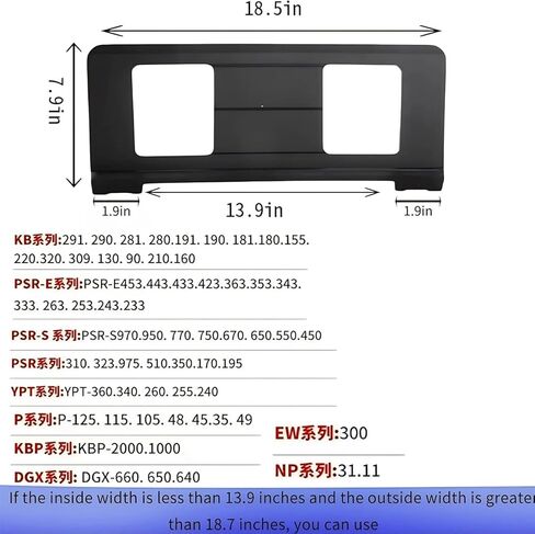 Music Stand for Sheet Music. Compatible with Yamaha PSR/YPT/KB/P/DGX Series Keyboard Music Score Stand, Keyboard Sheet Music Stand with 4 Music Book Clip.1 Sheet Music Folder in Kuwait