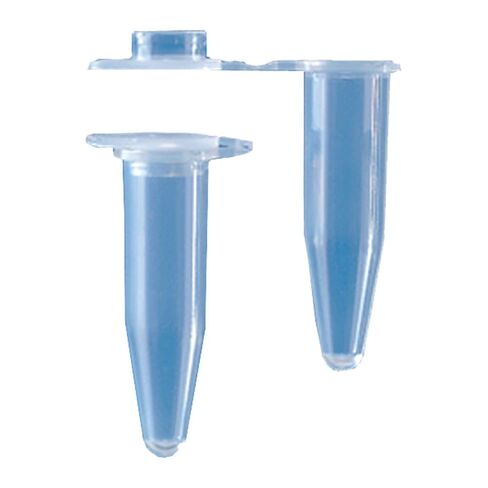 BrandTech 781305 Plastic 0.2mL PCR Tube with Flat Cap, Clear (Case of 1000) in Saudi Arabia