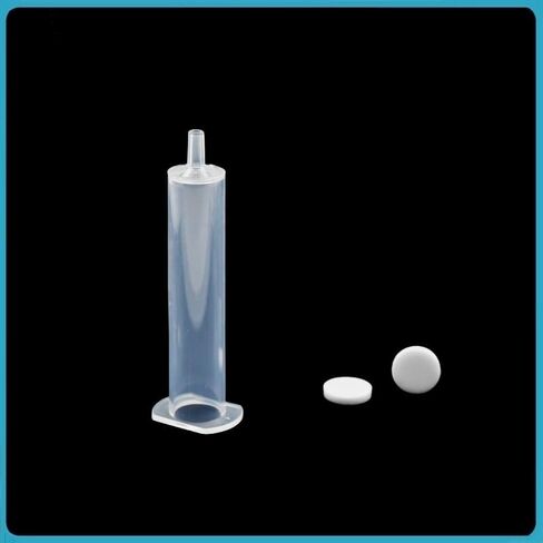 SPE Cartridges Empty Column with PE Frits for Solid-Phase Extraction - Lab HPLC Experiment Supplies - Pack of 10(30mL) in Saudi Arabia