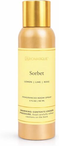 Aromatique Sorbet Fragrant Aerosol Room Spray in 5 oz Gold Bottle for Home and Gift in Kuwait
