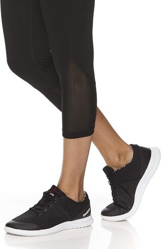 Reebok Womens Vigor Highrise Compression Athletic Pants in Saudi Arabia