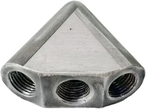 فوهة تنظيف المجاري من الفولاذ المقاوم للصدأ ذات الضغط العالي - 1/4 بوصة على شكل حرف V، 6000 رطل لكل بوصة مربعة، معدل تدفق 21 جالونًا في الدقيقة للأنابيب (60 ملم) in Kuwait