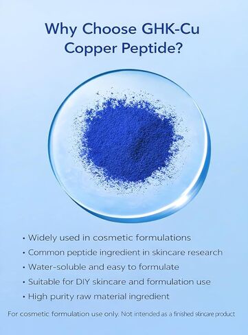 GHK-Cu Copper Peptide Powder, CAS 49557-75-7, Purity 99+%, 1 Gram in Saudi Arabia
