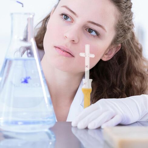 2pcs 2ml Glass Cell Tissue Homogenizer Borosilicate Glass Mortar and Pestle Laboratory Grinder for Scientific Experiments and Teaching Supplies in Kuwait