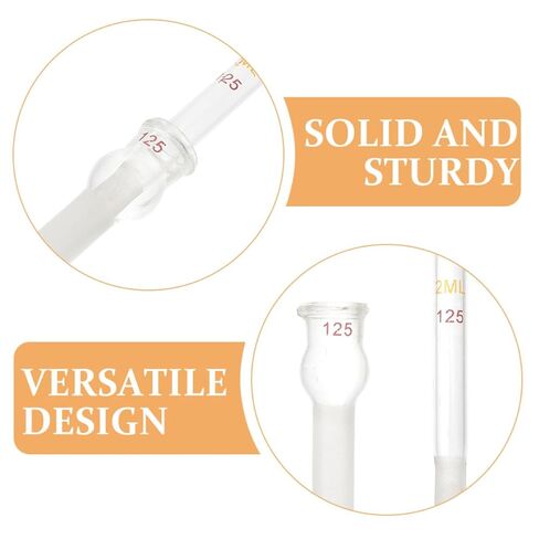 2pcs 2ml Glass Cell Tissue Homogenizer Borosilicate Glass Mortar and Pestle Laboratory Grinder for Scientific Experiments and Teaching Supplies in Kuwait