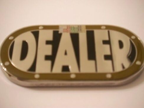 Uniquely Shaped Heavy Dealer Button in Saudi Arabia