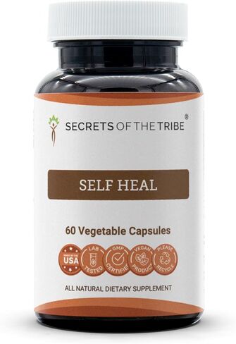 Secrets of the Tribe Self Heal 120 Capsules, Made with Vegetable Capsules and Self Heal (Heal All, Prunella Vulgaris) Dried Herb (120 Capsules) in Saudi Arabia