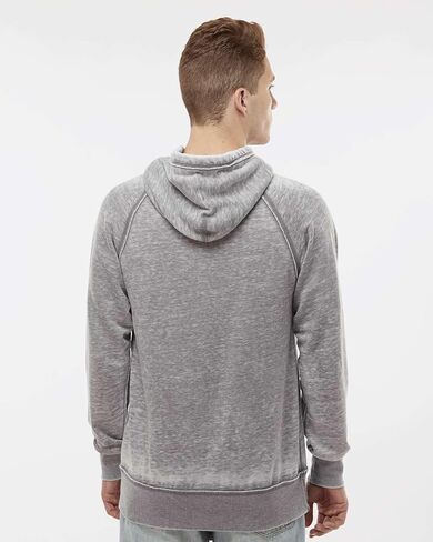 سويت شيرت بغطاء للرأس من J. America للرجال Vintage Zen Fleece، مقاس 2XL، Chambray in Saudi Arabia
