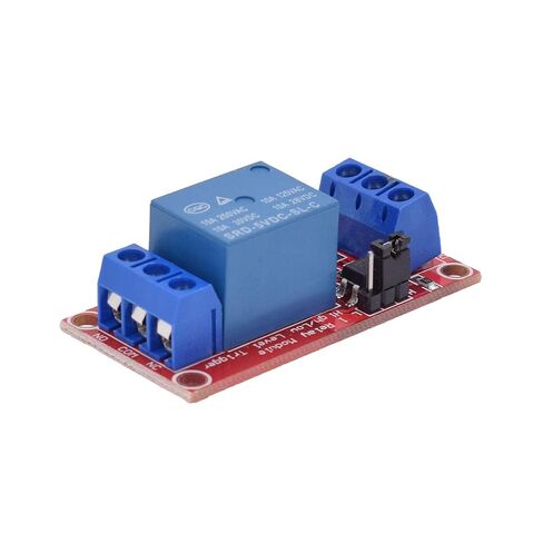 ​KEAcvise 4-Pack 5V 1-Channel Relay Module - Optocoupler Isolated High/Low Level Trigger Switch for Arduino/Home Automation/Industrial Control/IoT Devices (4-Pack)​ in Saudi Arabia