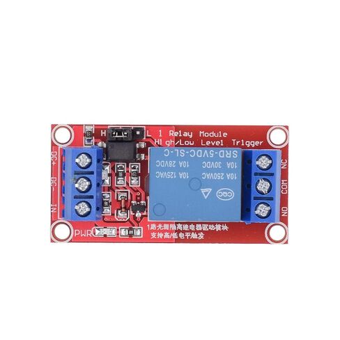 ​KEAcvise 4-Pack 5V 1-Channel Relay Module - Optocoupler Isolated High/Low Level Trigger Switch for Arduino/Home Automation/Industrial Control/IoT Devices (4-Pack)​ in Saudi Arabia