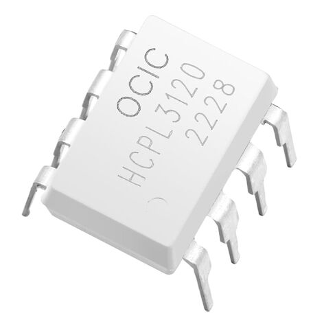 Chanzon 10 قطعة Hcpl3120 Optocoupler DIP تركيب DIP-8 Optocouple متوافق مع HCPL-3120-000E/HCPL3120 المعزل البصري in Saudi Arabia