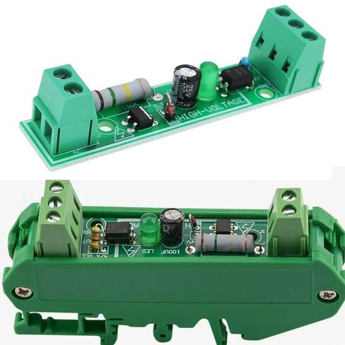 2 قطعة تيار متردد 220 فولت إلى تيار مستمر 3-24 فولت وحدة عزل أوبتوكوبلر، لوحة مستشعر مفتاح الزناد 1 قناة متوافقة مع A-rduino ESP8266 in Kuwait