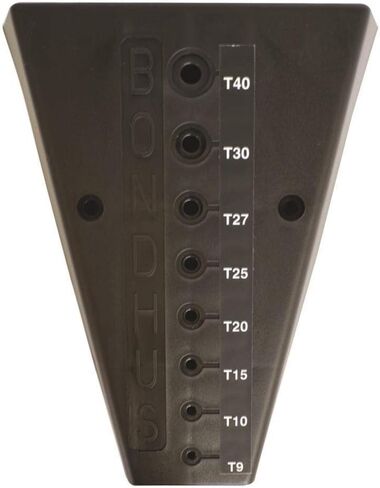 Torx Molded T-Handle Stand Holds 8 Tools T9-T40 in Saudi Arabia
