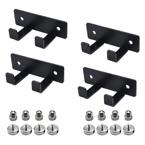 عبوتان من حامل مفاتيح تشاك المغناطيسي لضغط الحفر والمخرطة والمطحنة - فولاذ شديد الصلابة مع طلاء تيفلون، منظم ورشة عمل عالي التحمل بسعة 8 رطل لتصنيع الأعمال الخشبية in Kuwait