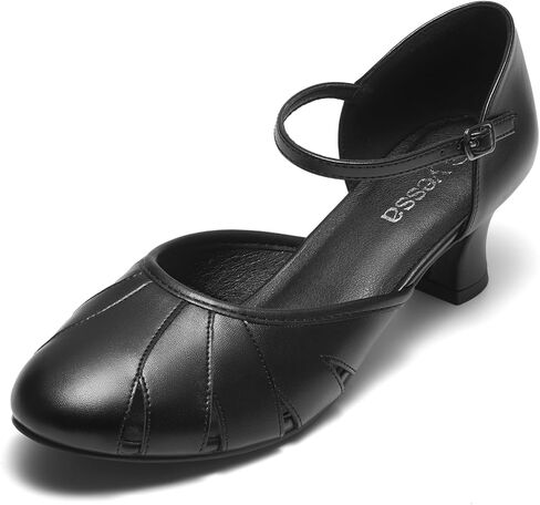YESSA 1920s Shoes for Women Character Shoes Ankle Strap Dance Shoes for Ballroom Salsa Folklorico Tango Swing 2" Dancing Heels in Saudi Arabia