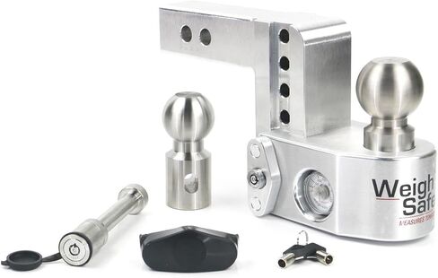 Weigh Safe WS10-2.5-KA Adjustable Trailer Drop Hitch, 2.5 in Ball in Saudi Arabia
