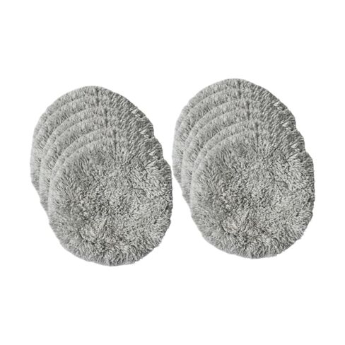 Generic 12x Replacement Pads for Window Cleaning Robot Cleaning Pad,Window Cleaner,Easy to Clean,Universal Round Accessories Reusable, Blue in Saudi Arabia