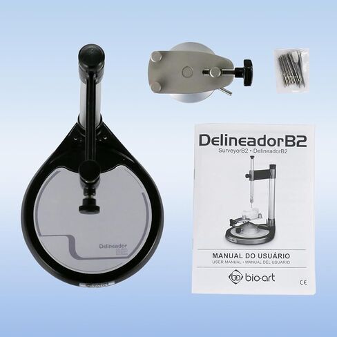 BA BIO.Art Surveyor B2, Dental Model Surveyor with Standard Tip Set, Portable Laboratory Parallel Line Measuring Instrument, Sold by JMU in Saudi Arabia