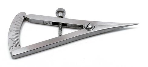 3× Dental Castroviejo Caliper 0 to 20 mm Straight 3.25" Surgical Premium Instruments in Saudi Arabia