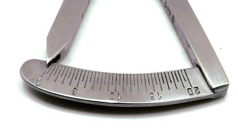 3× Dental Castroviejo Caliper 0 to 20 mm Straight 3.25" Surgical Premium Instruments in Saudi Arabia
