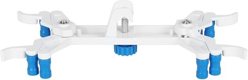 FunChem Aluminum Double Burette Clamp, Anti-Slip Laboratory Holder, Corrosion Resistant for Secure Titration Experiments in Saudi Arabia