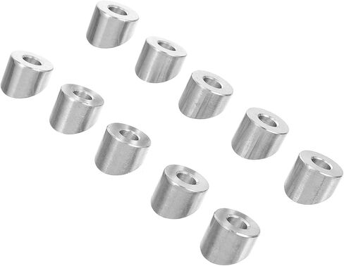 jojofuny 10Pcs Stainless Steel Cable Beveled Washers 30-Degree Angle Wire Washers for Deck Cable Railing Kits Suitable for Stair and Planter Railings in Saudi Arabia