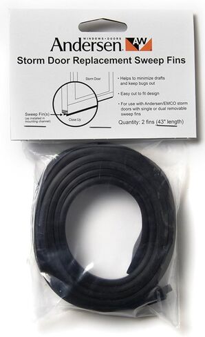 Andersen Storm Door Botton Sweep Fin Weatherstrip in Kuwait