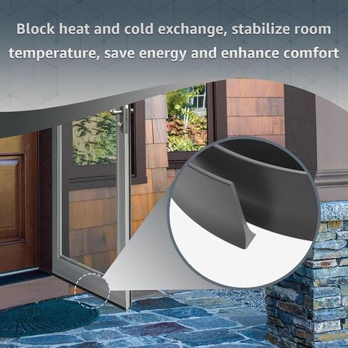 2Pcs Replacement for Andersen Storm Door Botton Sweep Fin Weatherstrip, Compatible with Andersen Pull-Down Storm Door Bottom Seal in Kuwait