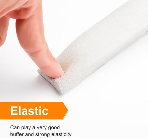 رغوة مكيف الهواء - بكرتان، عرض 2.54 سم × سماكة 2.54 سم، إجمالي طول 13 قدمًا، ختم عازل للطقس من الفوم الخلوي المفتوح (6.5أقدام × 2 لفات) in Kuwait