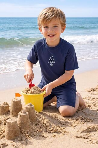 Kids Rash Guard Shirt Boys Girls Raglan Rashgurad Child Swimwear Quick Dry Top 3-14 Years in Saudi Arabia