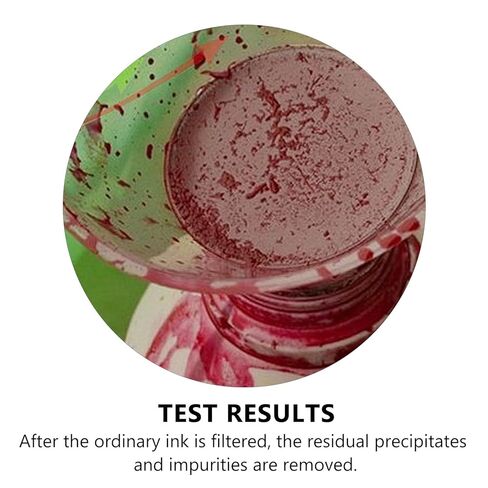 DECHOUS 2pcs Plastic Ink Funnel with Filter Strainer for Sublimation Refills Cone-Shaped Plastic Printer Funnel Accessories in Office Electronics in Kuwait