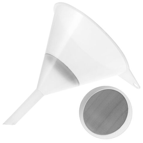 DECHOUS 2pcs Plastic Ink Funnel with Filter Strainer for Sublimation Refills Cone-Shaped Plastic Printer Funnel Accessories in Office Electronics in Kuwait