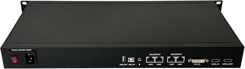 وحدة التحكم في حائط الفيديو LED متعددة الوظائف Colorlight S4 | مدخلات HDMI وDVI، 4 مخارج إيثرنت، مدخل صوت، حلقة HDMI | يدعم بطاقات الاستقبال E120، E320، 5A-75B، 5A-75E لشاشات العرض LED in Kuwait