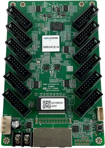 نسخة ترقية بطاقة الاستلام MRV412-N من MRV336 واستبدال MRV412 | وحدة تحكم شاشة LED عالية الثبات مع دعم 512×512@60 هرتز PWM، متوافقة مع VX1000 Pro، CMS260 in Kuwait