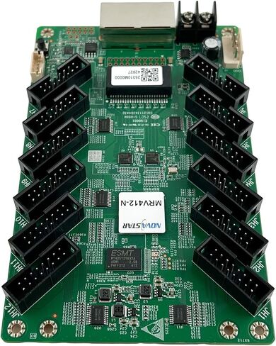 نسخة ترقية بطاقة الاستلام MRV412-N من MRV336 واستبدال MRV412 | وحدة تحكم شاشة LED عالية الثبات مع دعم 512×512@60 هرتز PWM، متوافقة مع VX1000 Pro، CMS260 in Kuwait