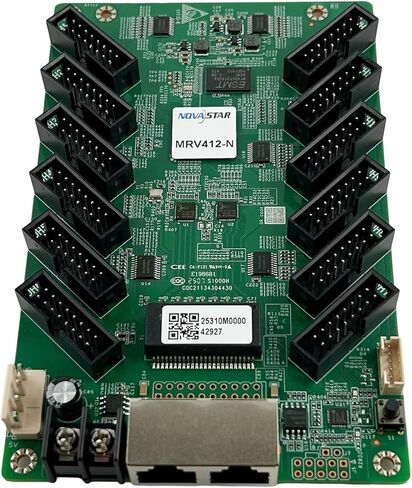 نسخة ترقية بطاقة الاستلام MRV412-N من MRV336 واستبدال MRV412 | وحدة تحكم شاشة LED عالية الثبات مع دعم 512×512@60 هرتز PWM، متوافقة مع VX1000 Pro، CMS260 in Kuwait