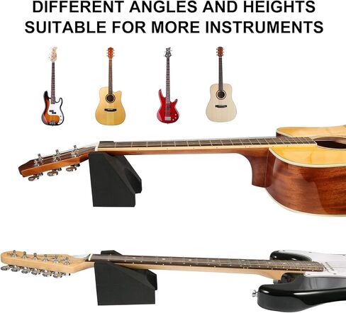 Hricane Guitar Work Mat Kit+Two Heights Guitar Neck Support Rest+Guitar String Winder and Cutter Tool - Guitar Workstation Repair Maintenance of String Instruments in Kuwait