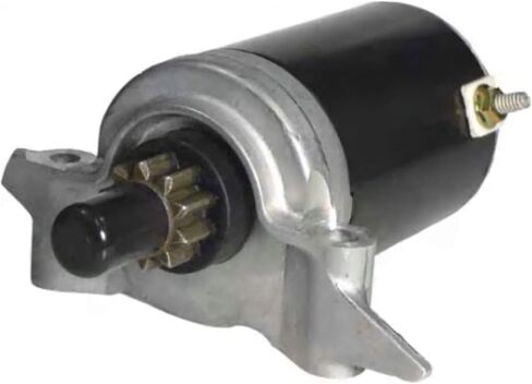 Gladiator New 12 Volt Starter for Tecumseh Lawn Mower Applications OV691EA, OV691EP, TVT691, TVX691, Replaces 37284 Permanent Magnet Direct Drive 10 Tooth CCW Rotation 37284 435-301 71-35-5893 in Saudi Arabia