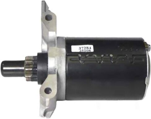 Gladiator New 12 Volt Starter for Tecumseh Lawn Mower Applications OV691EA, OV691EP, TVT691, TVX691, Replaces 37284 Permanent Magnet Direct Drive 10 Tooth CCW Rotation 37284 435-301 71-35-5893 in Saudi Arabia