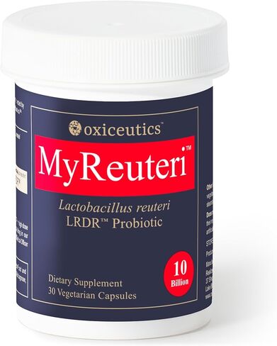 Myreuteri ™ 10 مليارات CFU بروبيوتيك-القوة الأساسية L. reuteri lrdr ™ + fos prebiotic-من قبل الدكتور ويليام ديفيس-يصنع Superfood الشبيه باللبن-30 كبسولات VEG in Kuwait