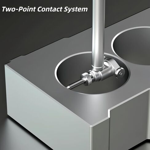 Dial Bore Gauge 2"-6" / 0.001", Engine Hole Cylinder Gauge Measuring Tool Set, Inside Micrometer Dial Indicator with Self-Centering Dial for Bore Measurement in Kuwait