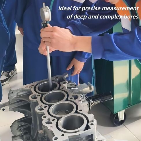 Dial Bore Gauge 2"-6" / 0.001", Engine Hole Cylinder Gauge Measuring Tool Set, Inside Micrometer Dial Indicator with Self-Centering Dial for Bore Measurement in Kuwait